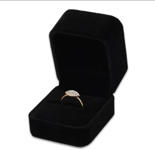Black fancy ring - fancy, jewelry