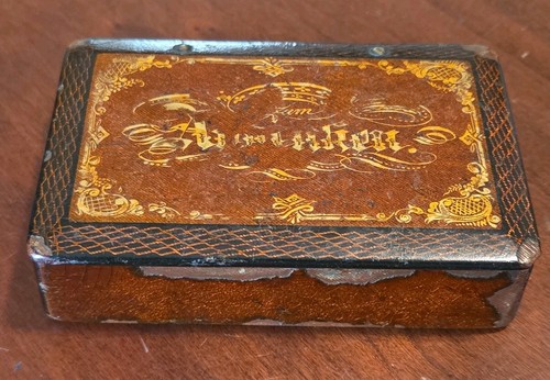 Antique fancy lacquer - fancy, snuff