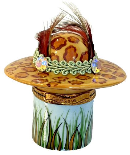 Limoges peint main trinket - peint, box